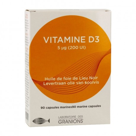 EA granions vitamine D3 60 capsules