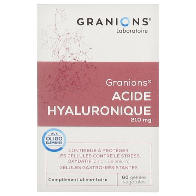 Granions Acide Hyaluronique 60 Gélules Végétales