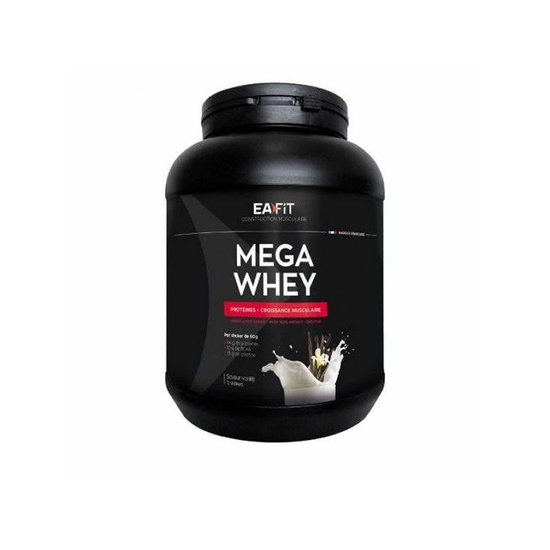Pharmacie Bastille - Eafit mega whey vanille 750g
