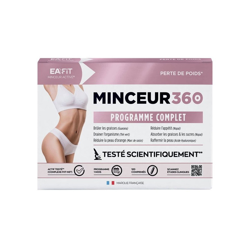 Eafit Minceur 360 Perte de Poids 120 comprimés