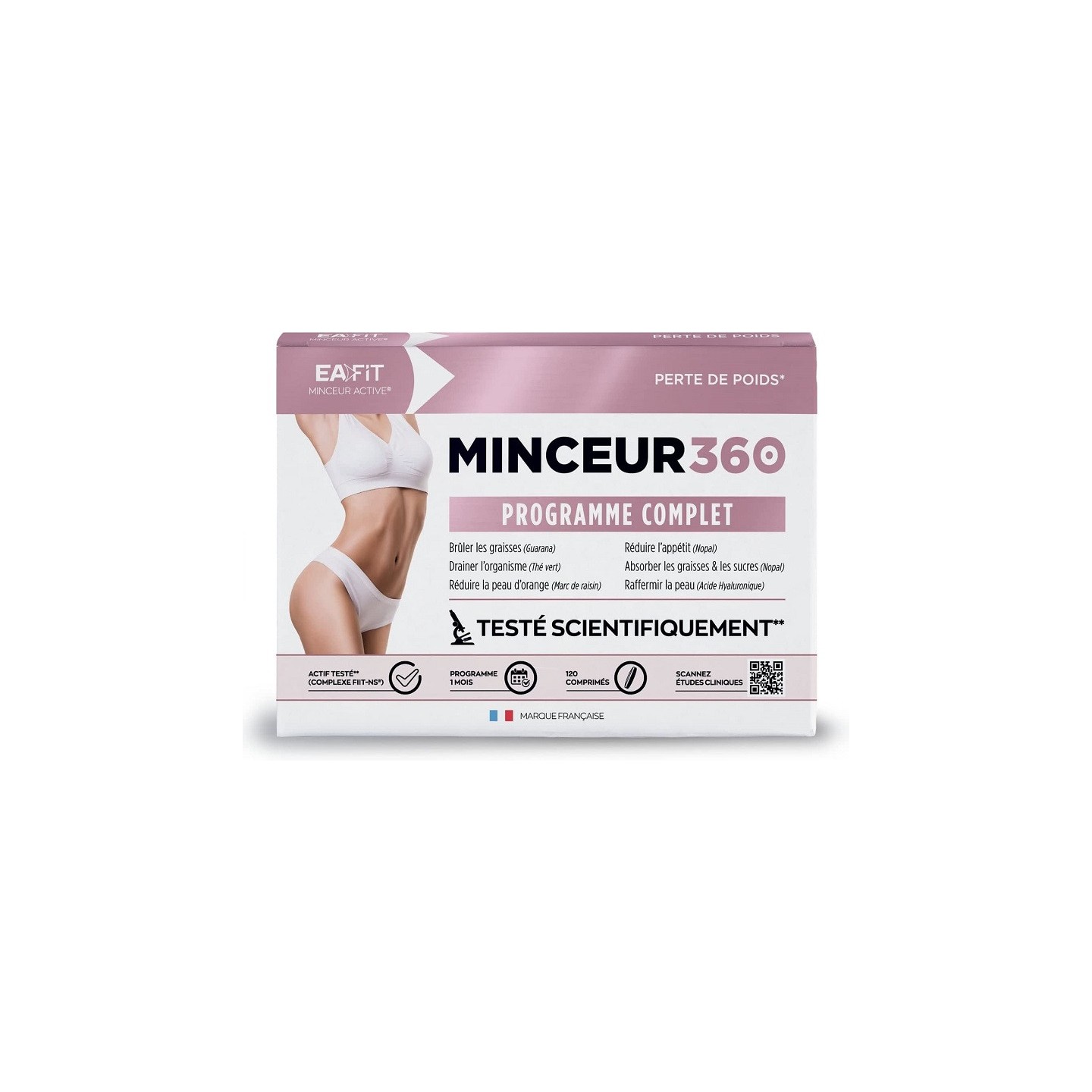 Eafit Programme complet Minceur 360 - 120 comprimés