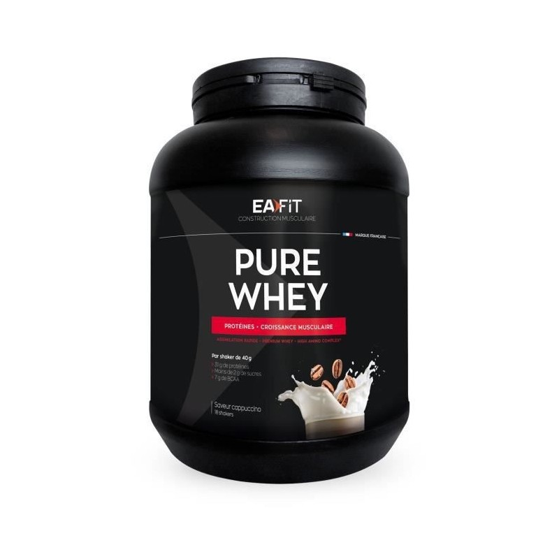 Pharmacie Bastille - Eafit pur whey cappuccino 750g