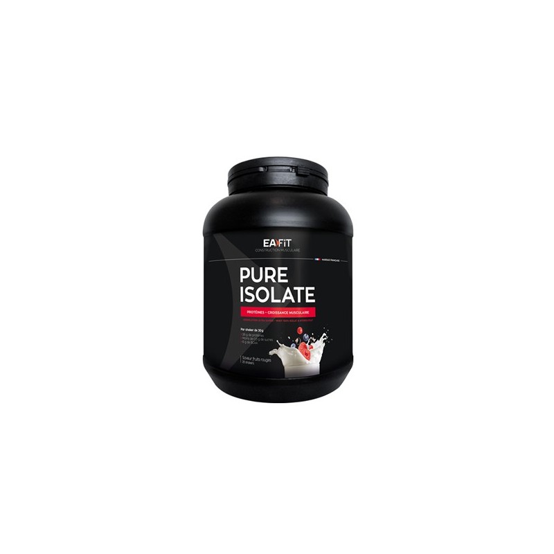 Pharmacie Bastille - Eafit pure isolate fruits rouge 750g