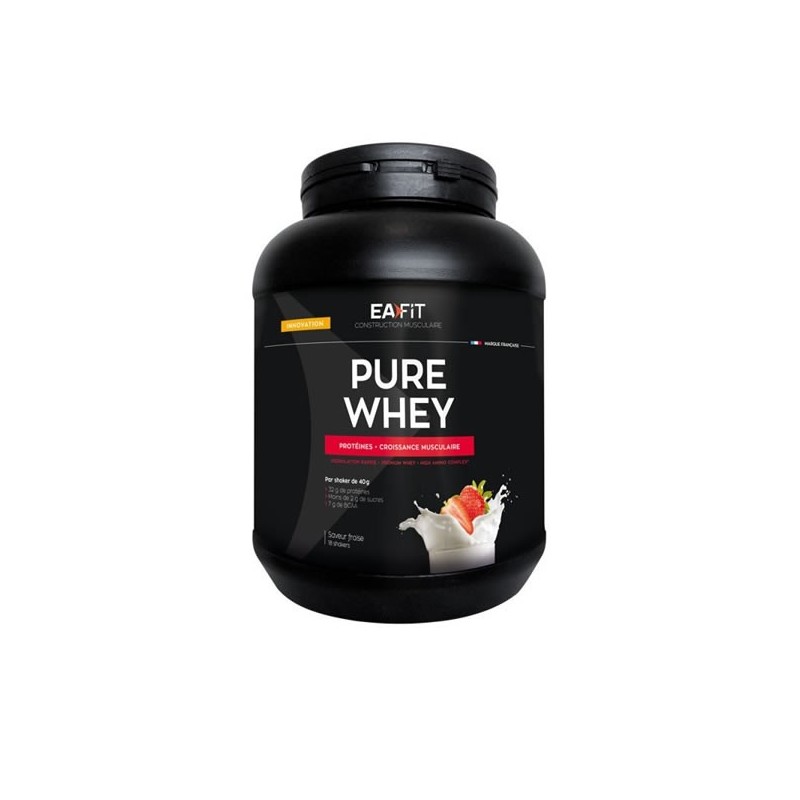 Pharmacie Bastille - Eafit pure whey fraise 750g