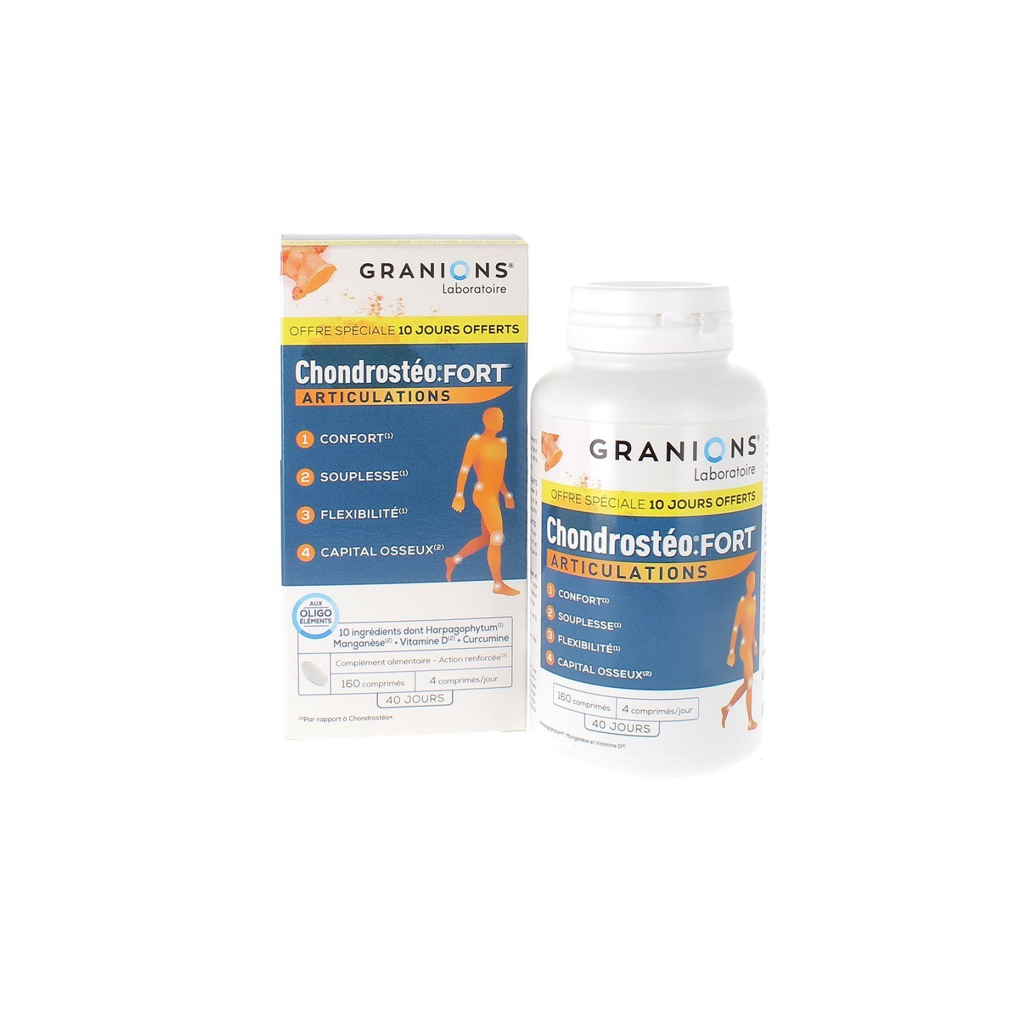 Eapharma Chondrostéo+ Articulations Fort - 160 comprimés