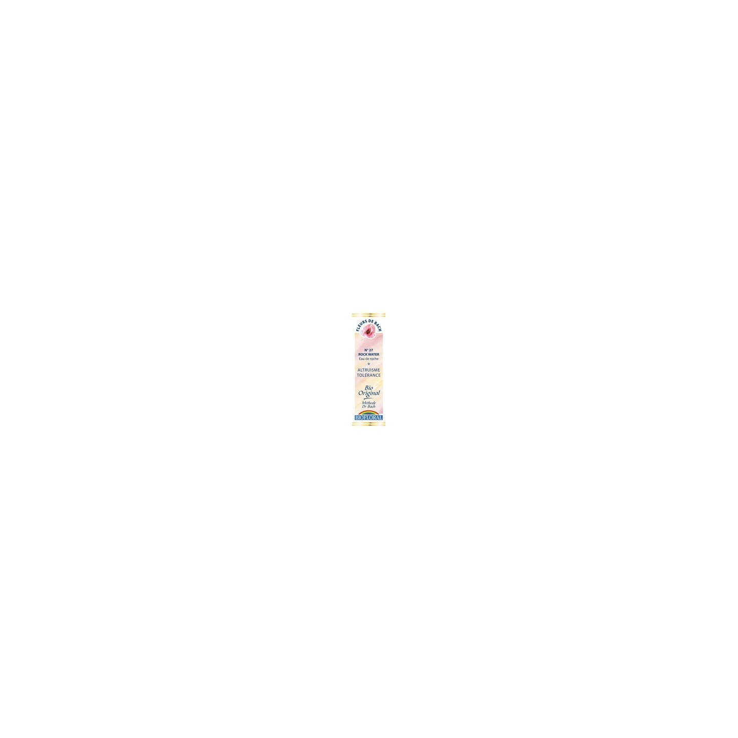 Eau de roche / Rock water n°27 compte gouttes 20ml