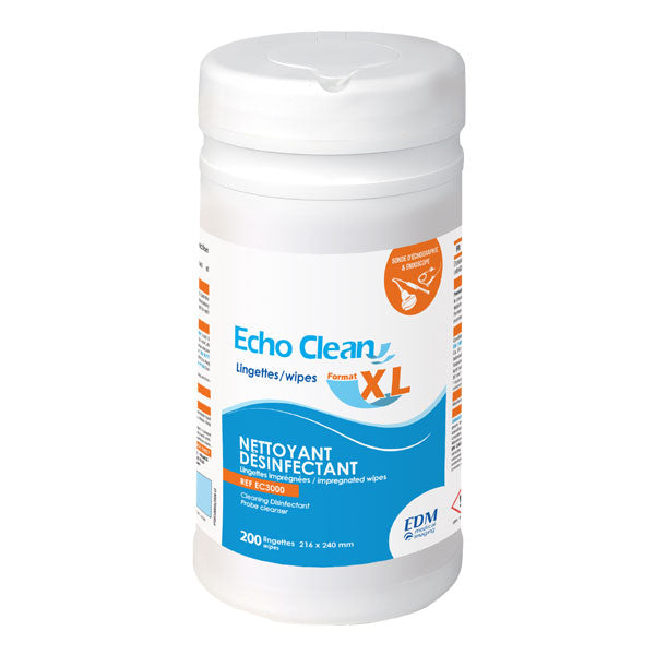 ECHO CLEAN XL désinfection de niveau intermédiaire des modalités d'imagerie