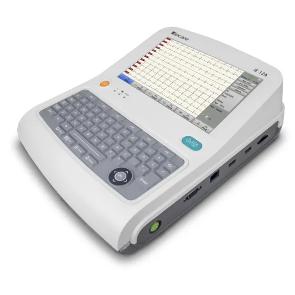 ECG BIOCARE 12 PISTES IE-12A AVEC INTERPRÉTATION