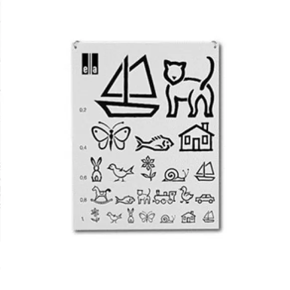 ECHELLE DDASS ENFANTS LECTURE DIRECTE A 5 M