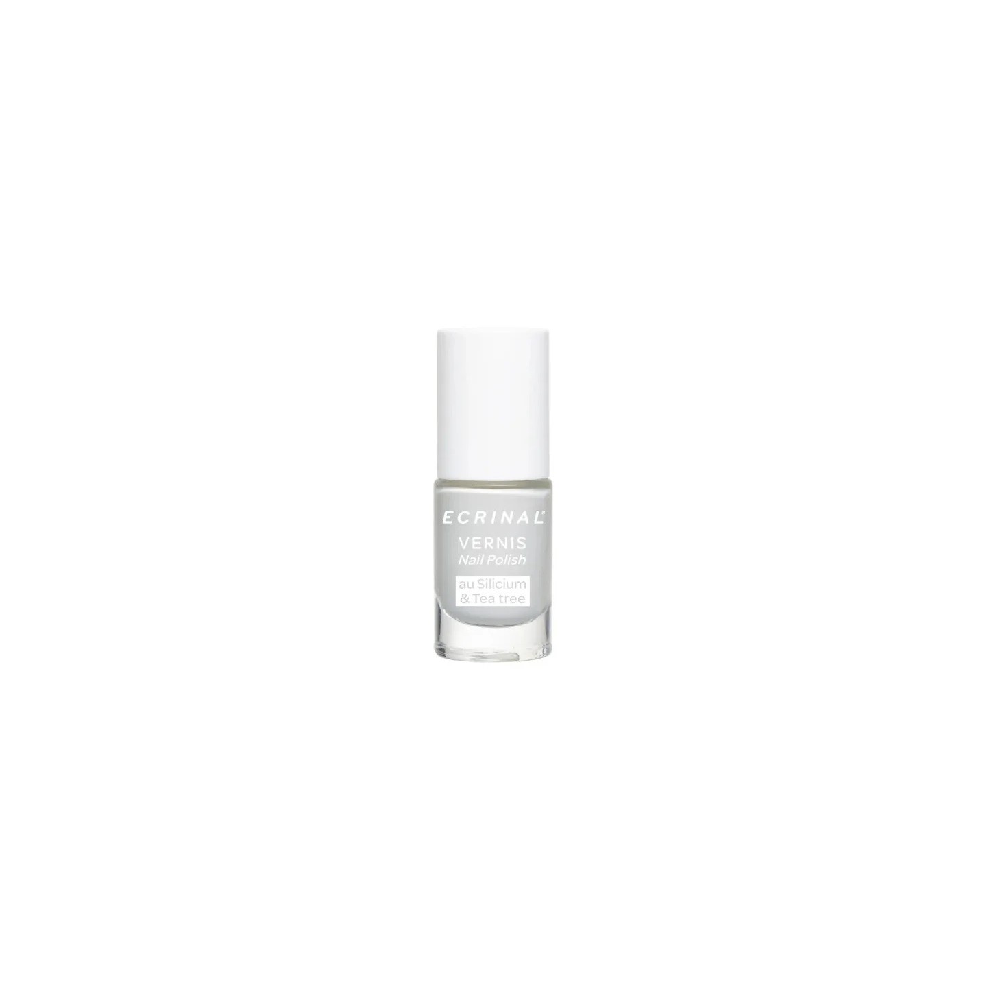 Ecrinal Vernis Silicium + Tea Tree Blanc - 5ml