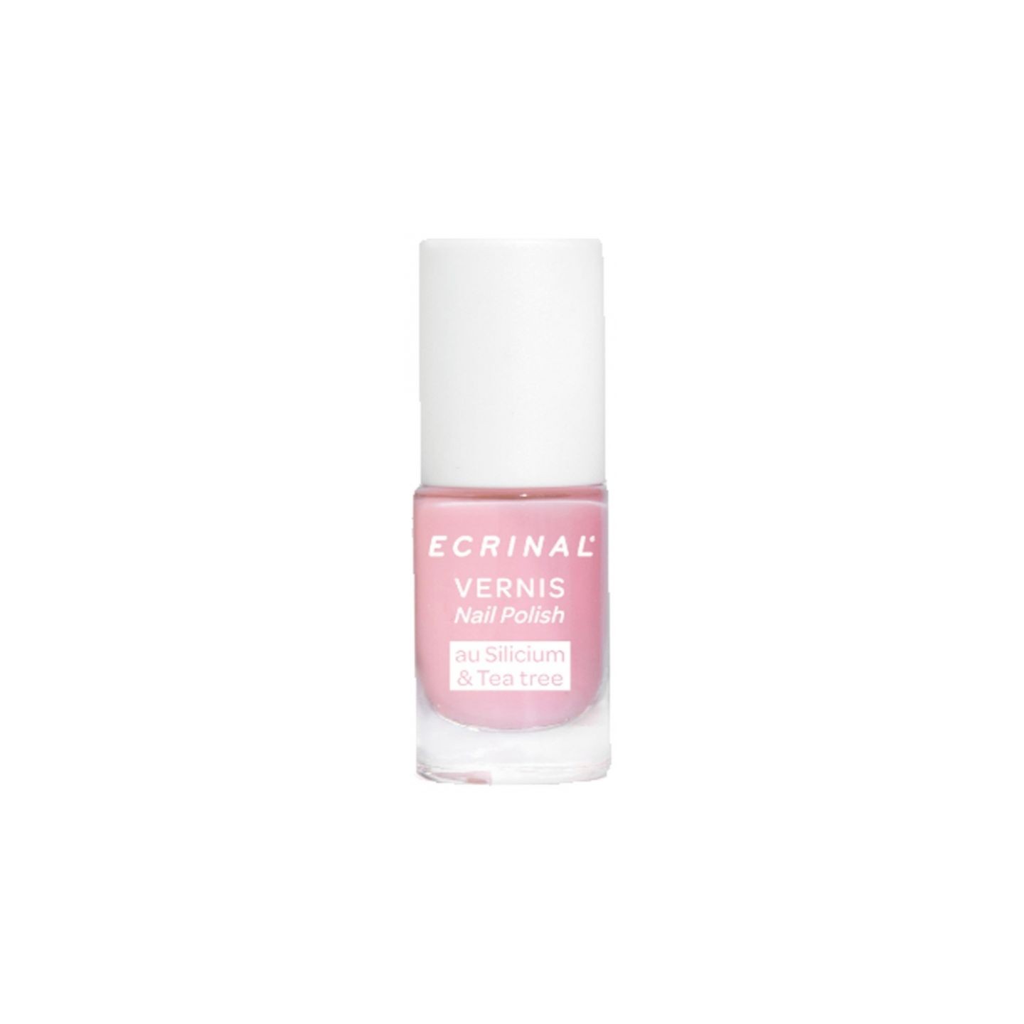 Ecrinal Vernis Silicium + Tea Tree Rose Perle - 5ml