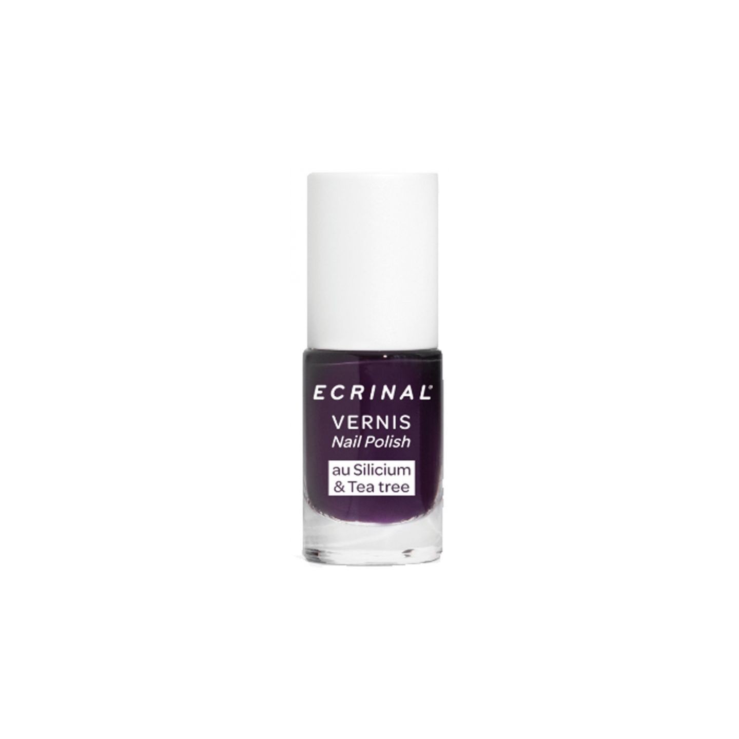 Ecrinal Vernis Silicium + Tea Tree Violet Intense - 5ml