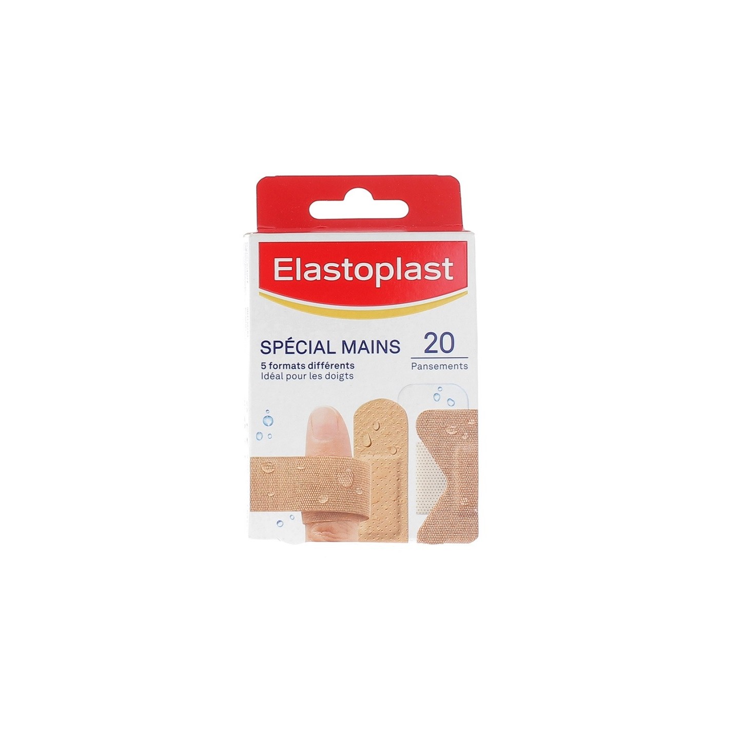 Elastoplast Aqua Protect Spécial mains - 20 pansements