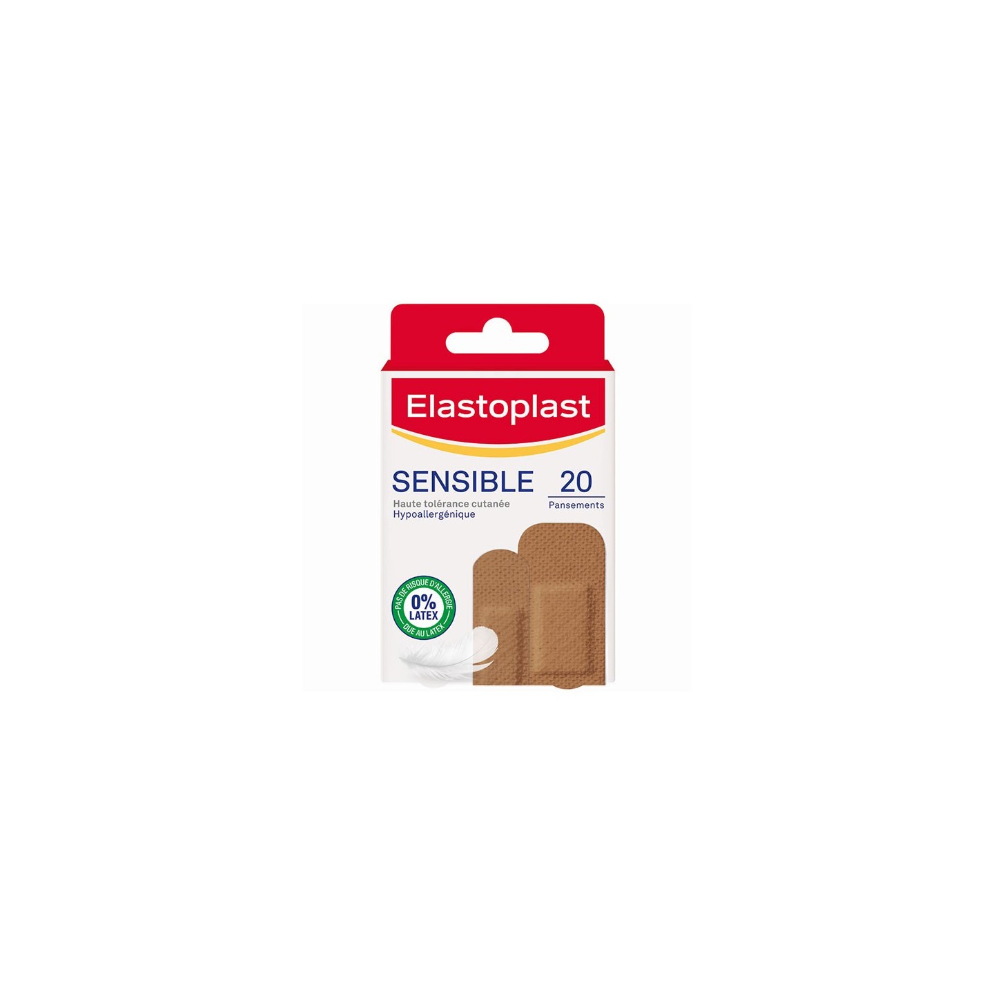 Elastoplast Pansements peaux métisses Sensible - 20 unités