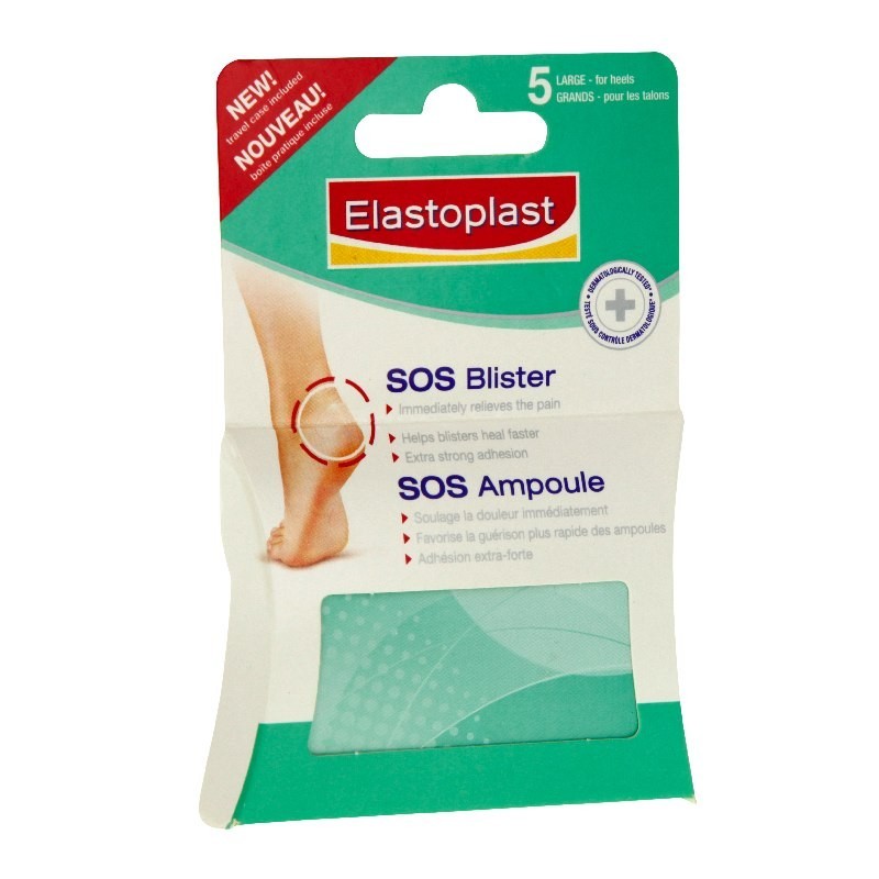 Pharmacie Bastille - Elastoplast SOS Ampoules Grands Pansements x 5