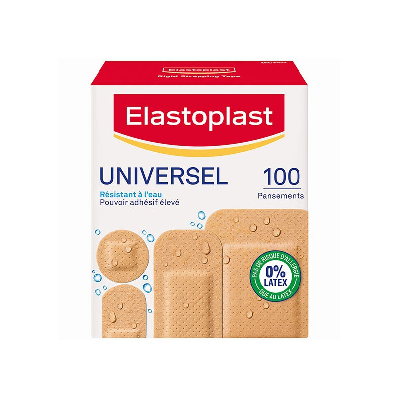 Elastoplast Universel Pansement Waterproof 100 unités