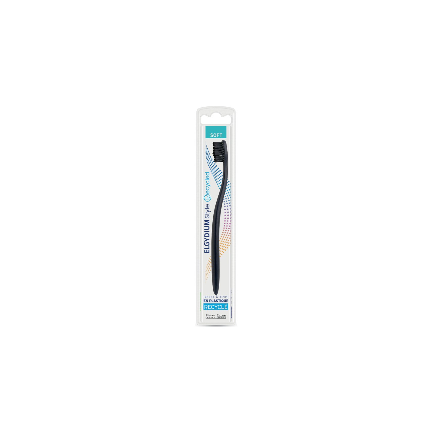 Elgydium Brosse à dents Style 100% recyclée - Souple