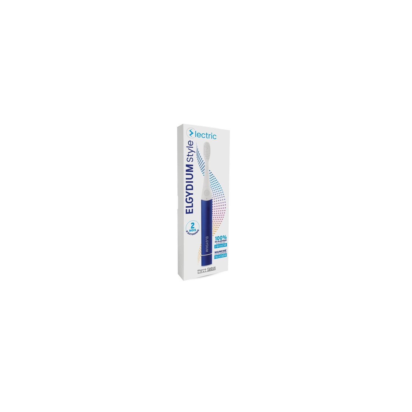 Elgydium Brosse à dents Style Electric Argent