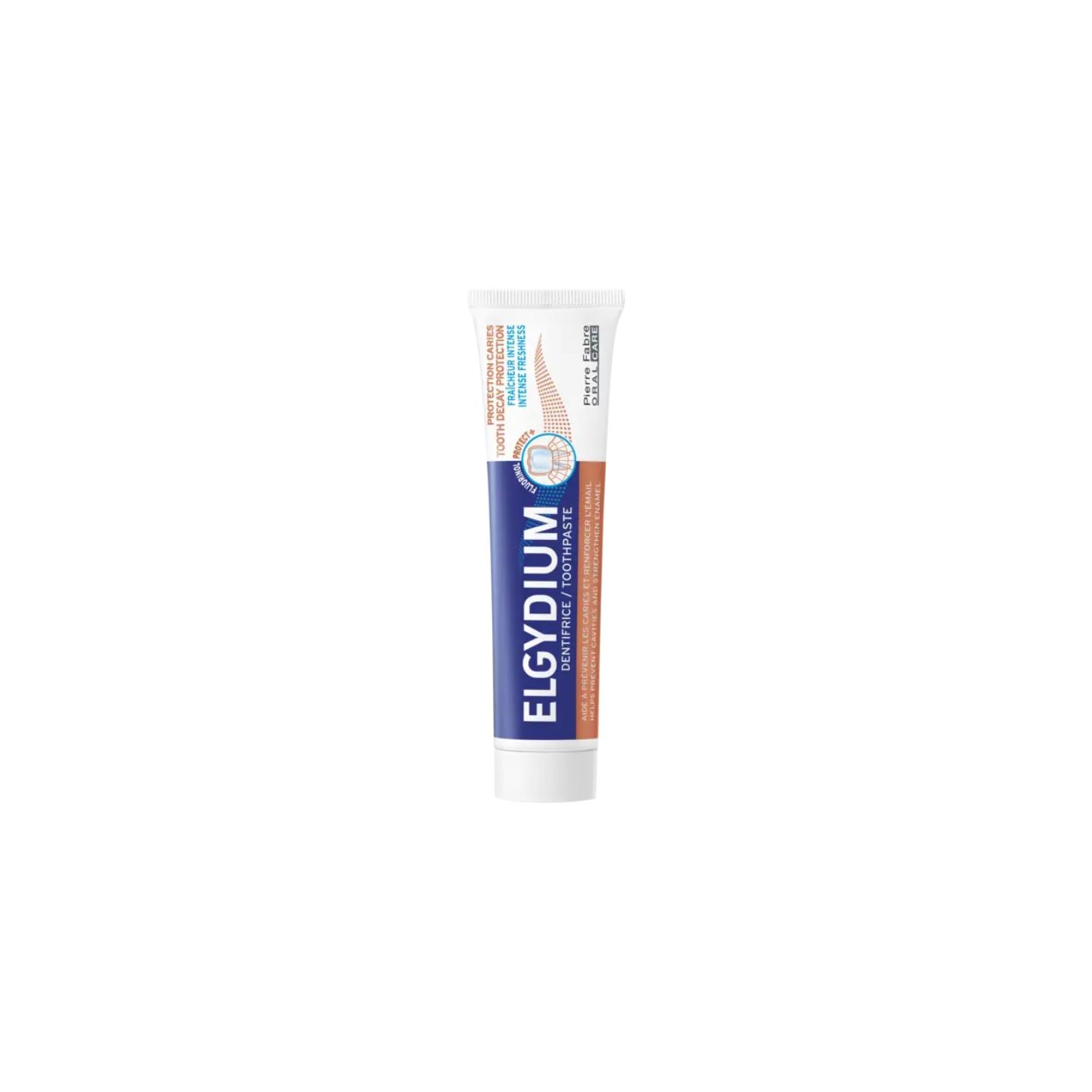 Elgydium Dentifrice protection caries fraîcheur intense - 75ml