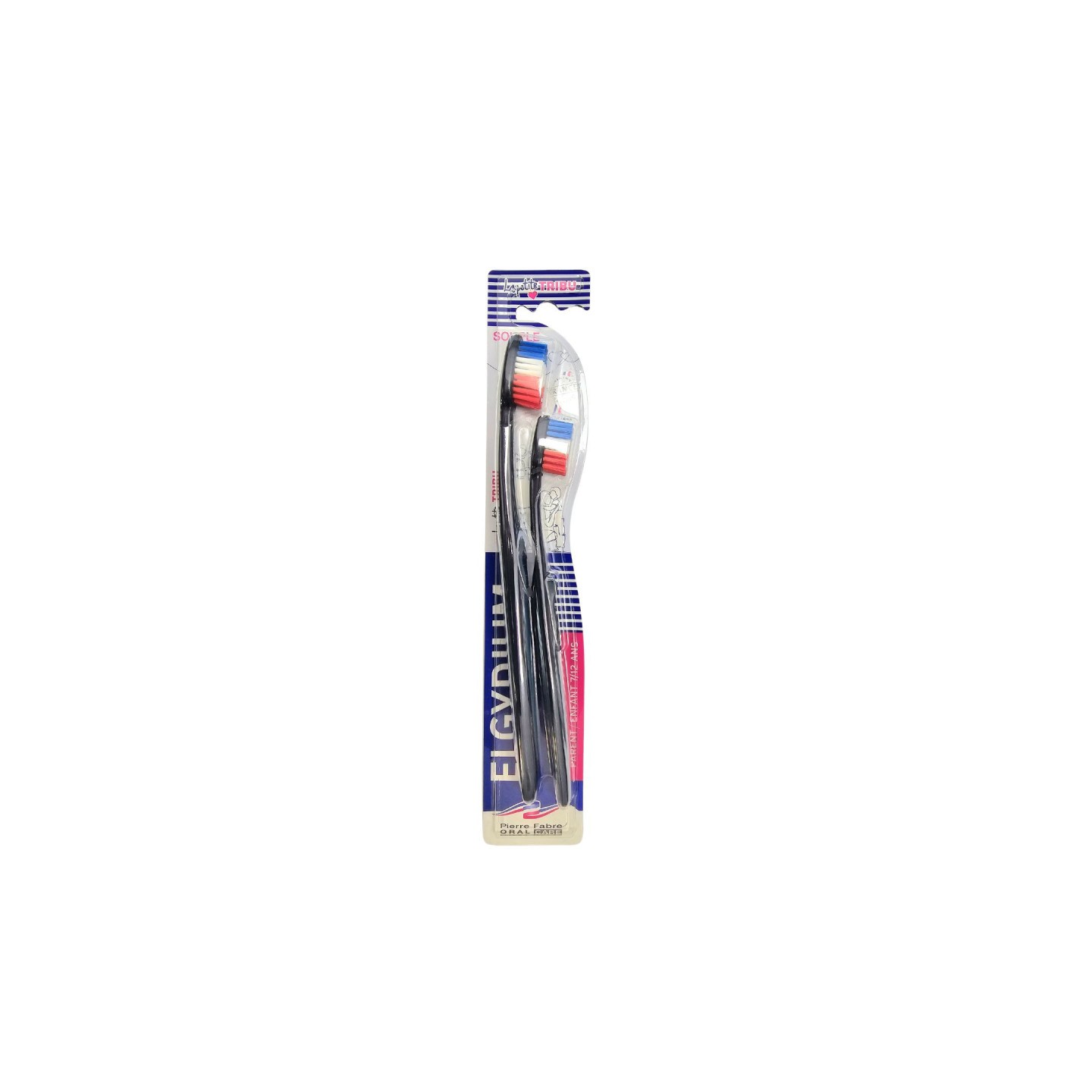 Elgydium Duo de brosses à dents Petite Tribu