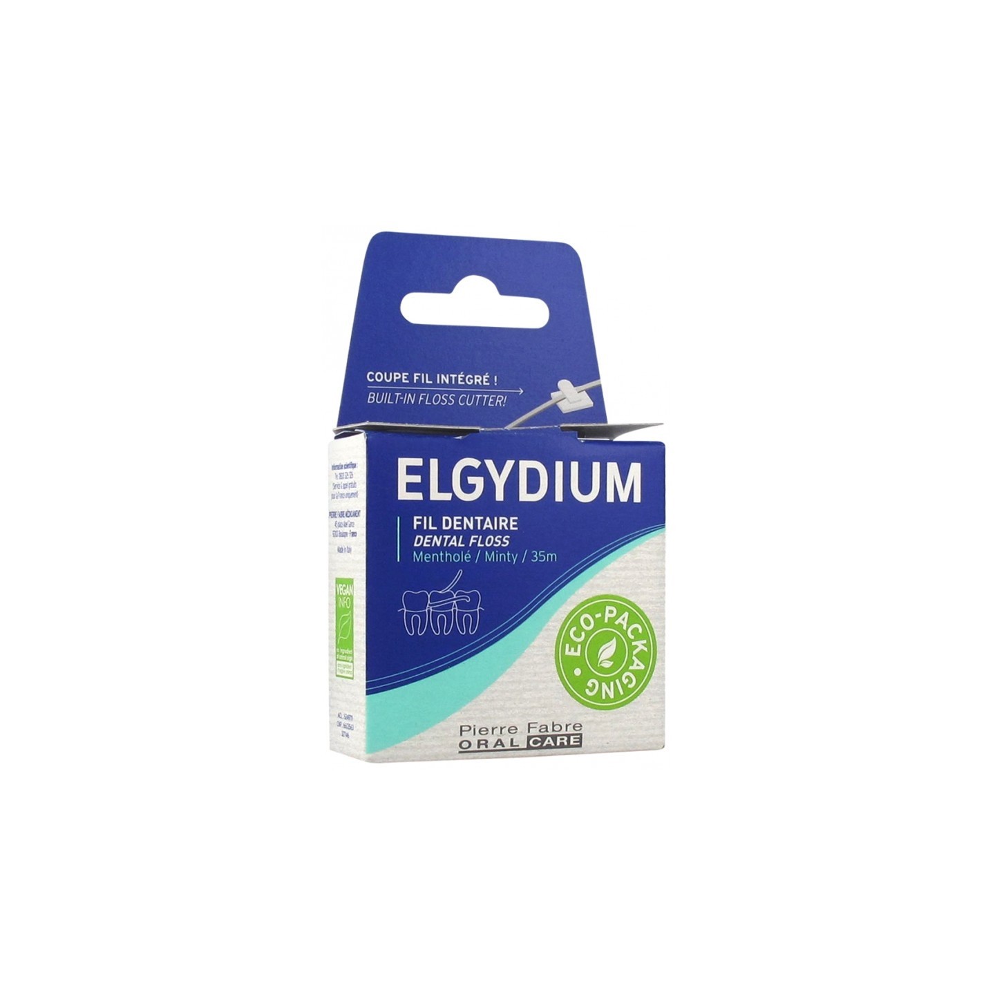 Elgydium Fil dentaire mentholé - 35m
