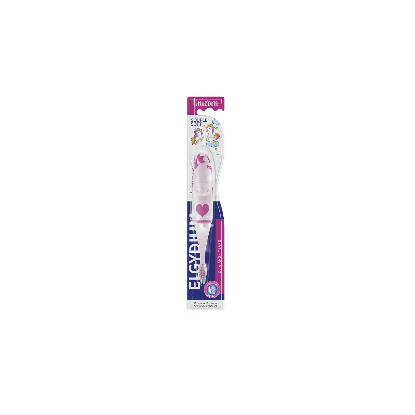 Elgydium Κids Brosse à dents Licorne 2/6 ans