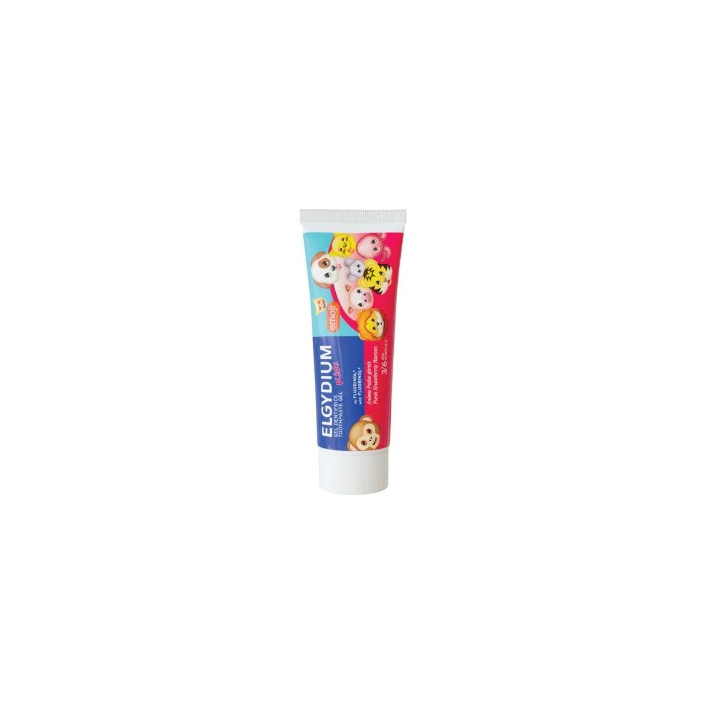 Elgydium Kids Dentifrice enfant à la fraise givrée - 50ml