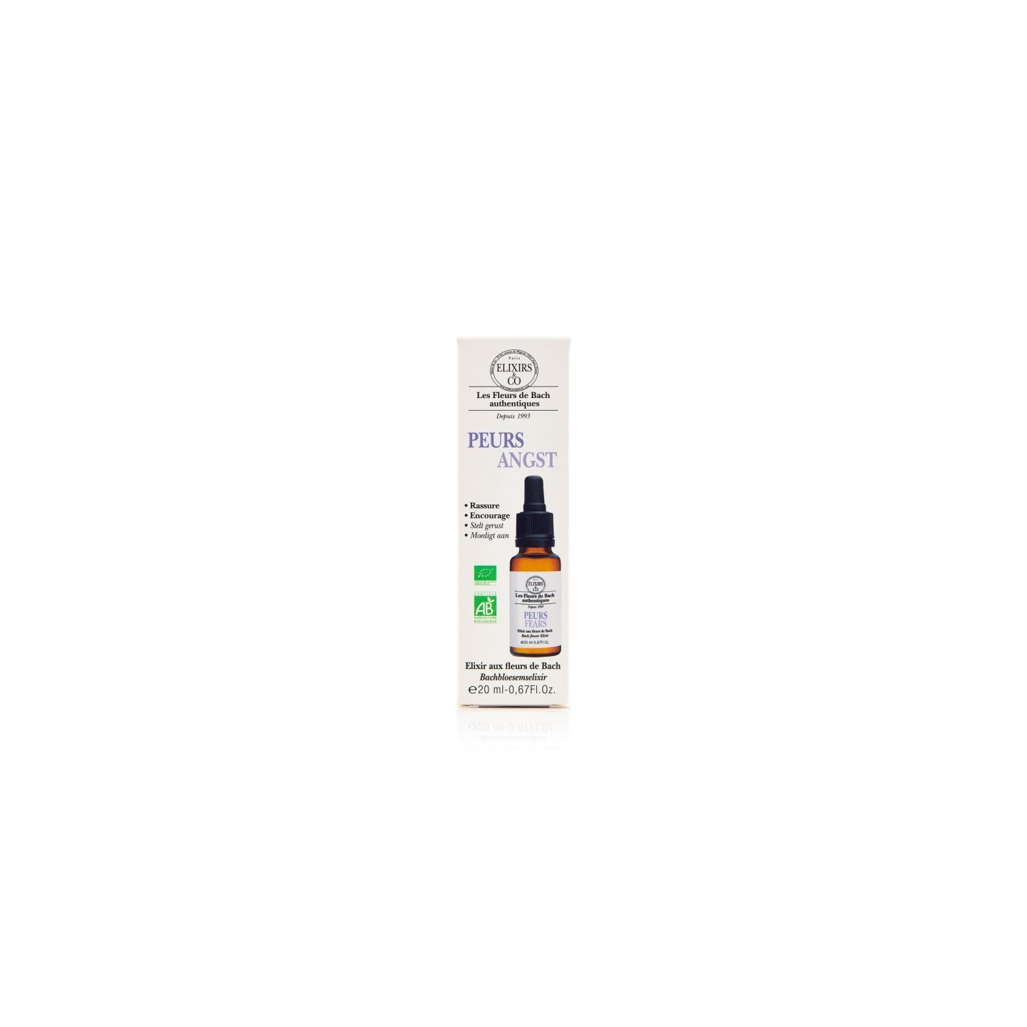 Elixirs & Co - Élixir composé peurs - 20ml