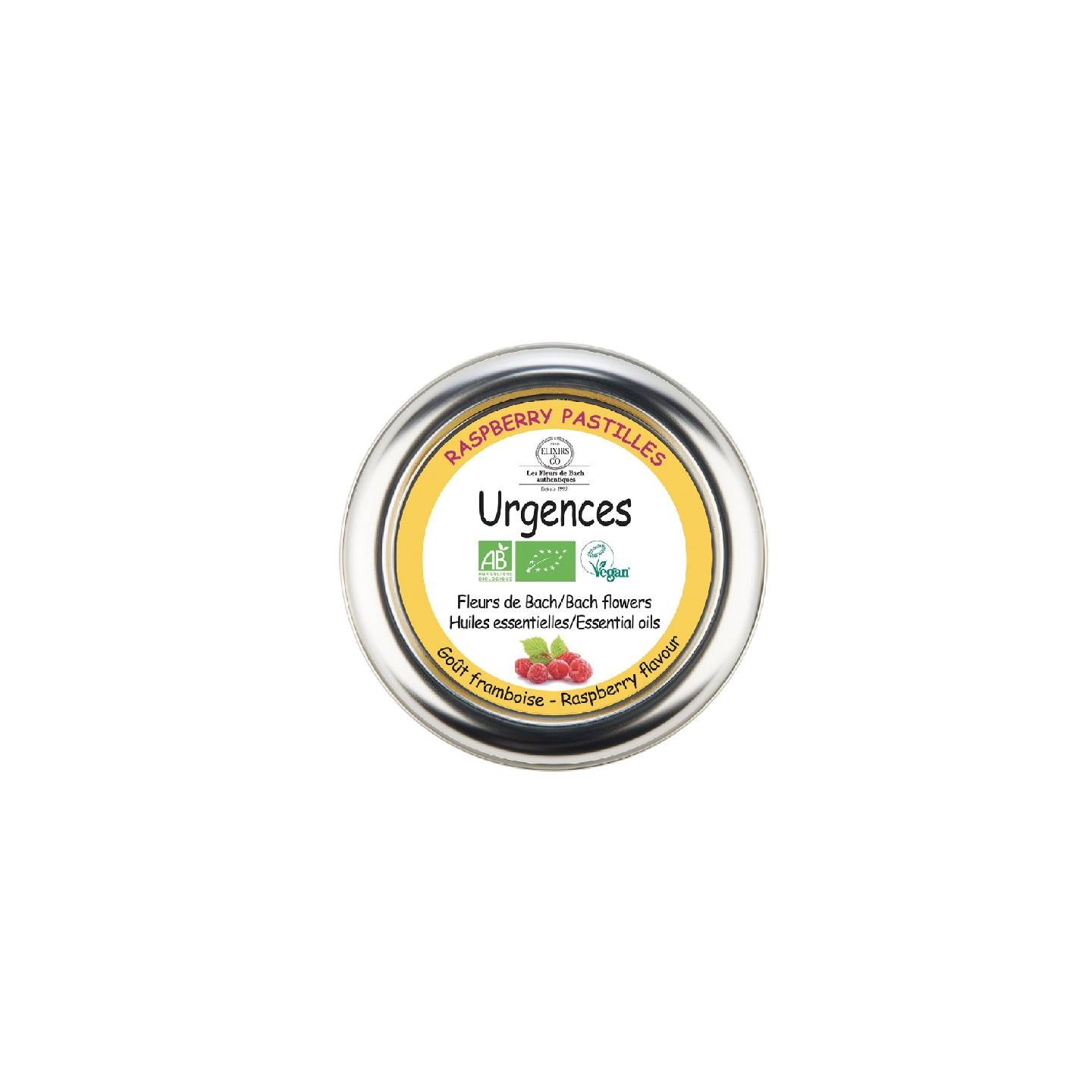 Elixirs & Co Pastilles Urgences Bio - Boite de 45g