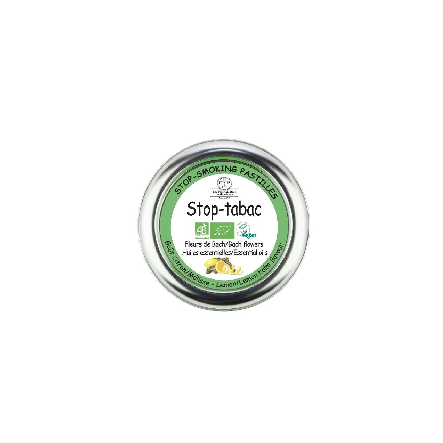 Elixirs & Co Pastilles Stop-Tabac Bio - Boite de 45g