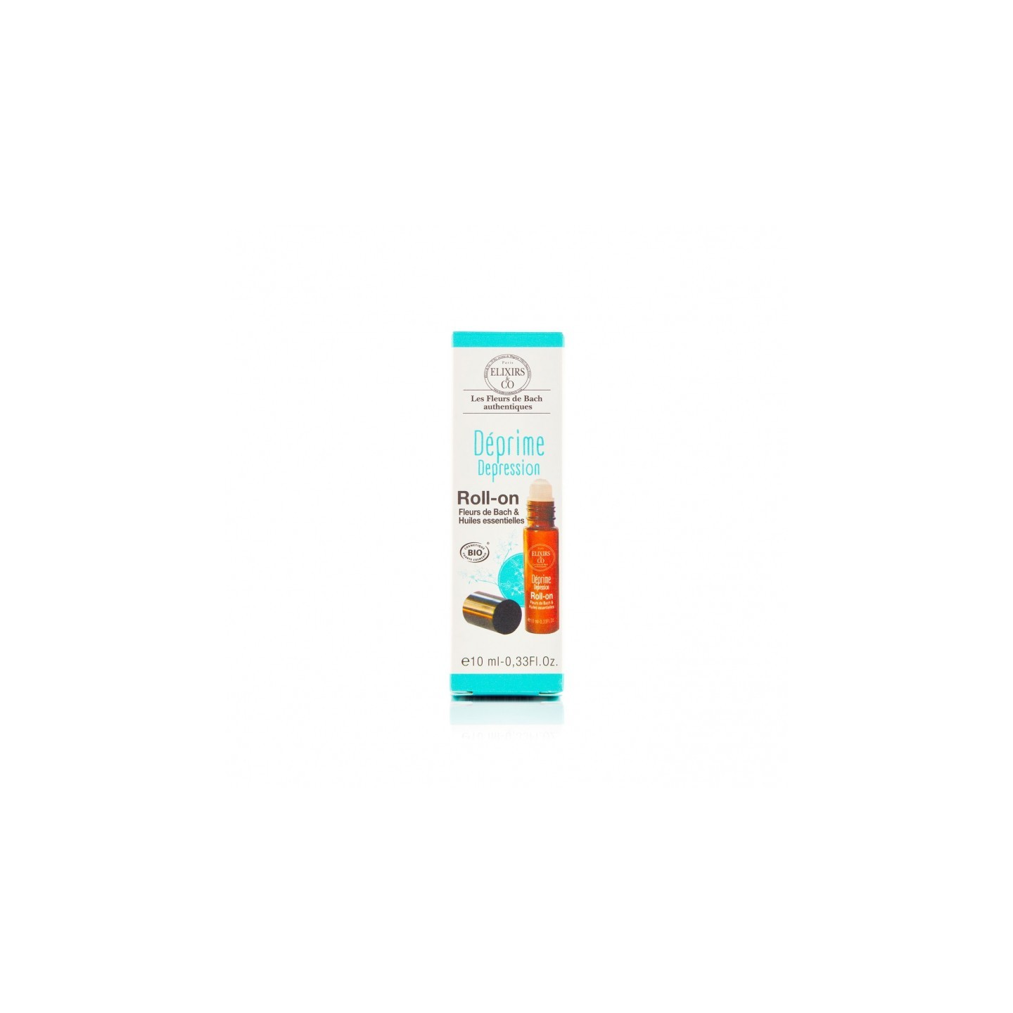 Elixirs & Co - Roll-on déprime Bio - 10ml
