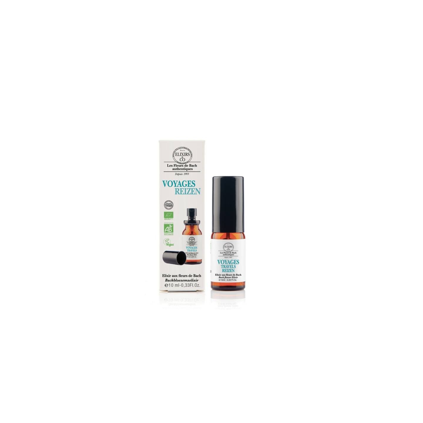 Elixirs & Co Spray buccal Voyages - Flacon de 10ml