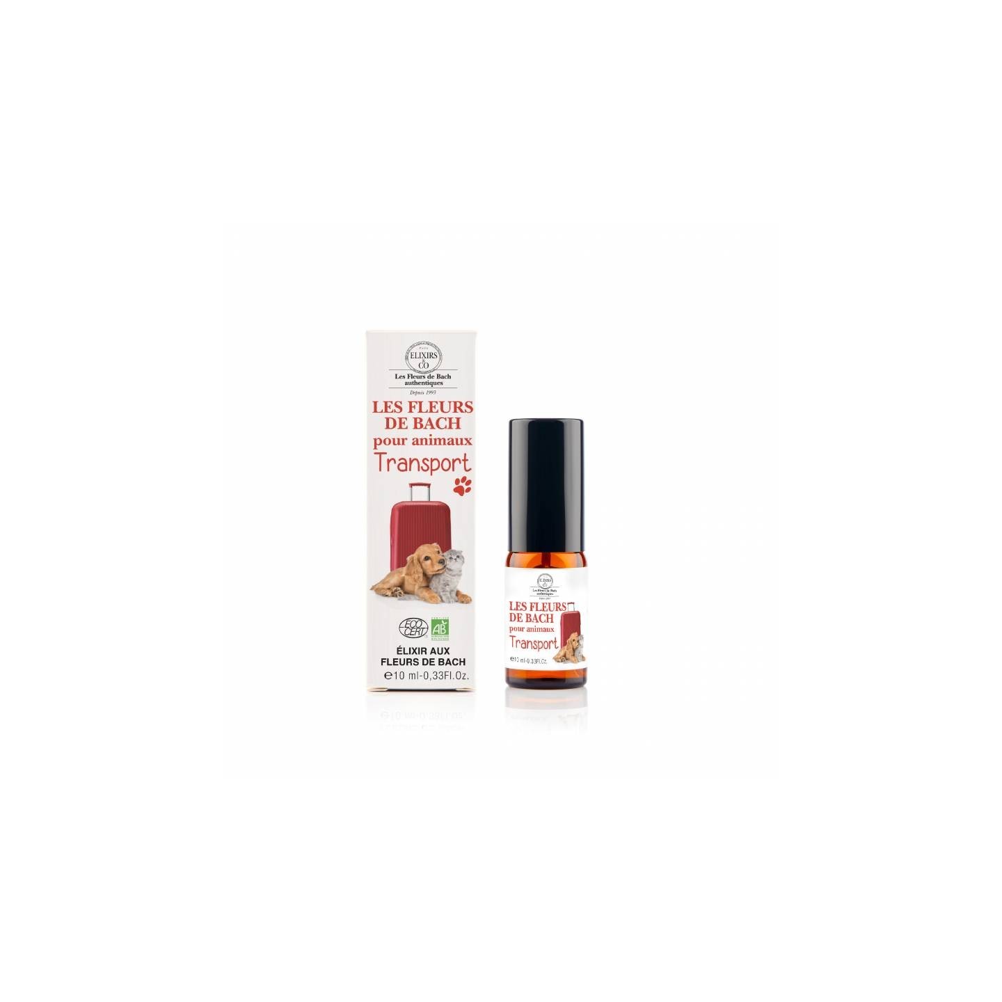 Elixirs & Co Spray Transport pour animaux Bio - 10ml