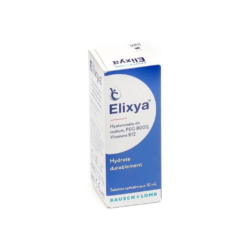 Pharmacie Bastille - Elixya solution ophtalmique 10ml