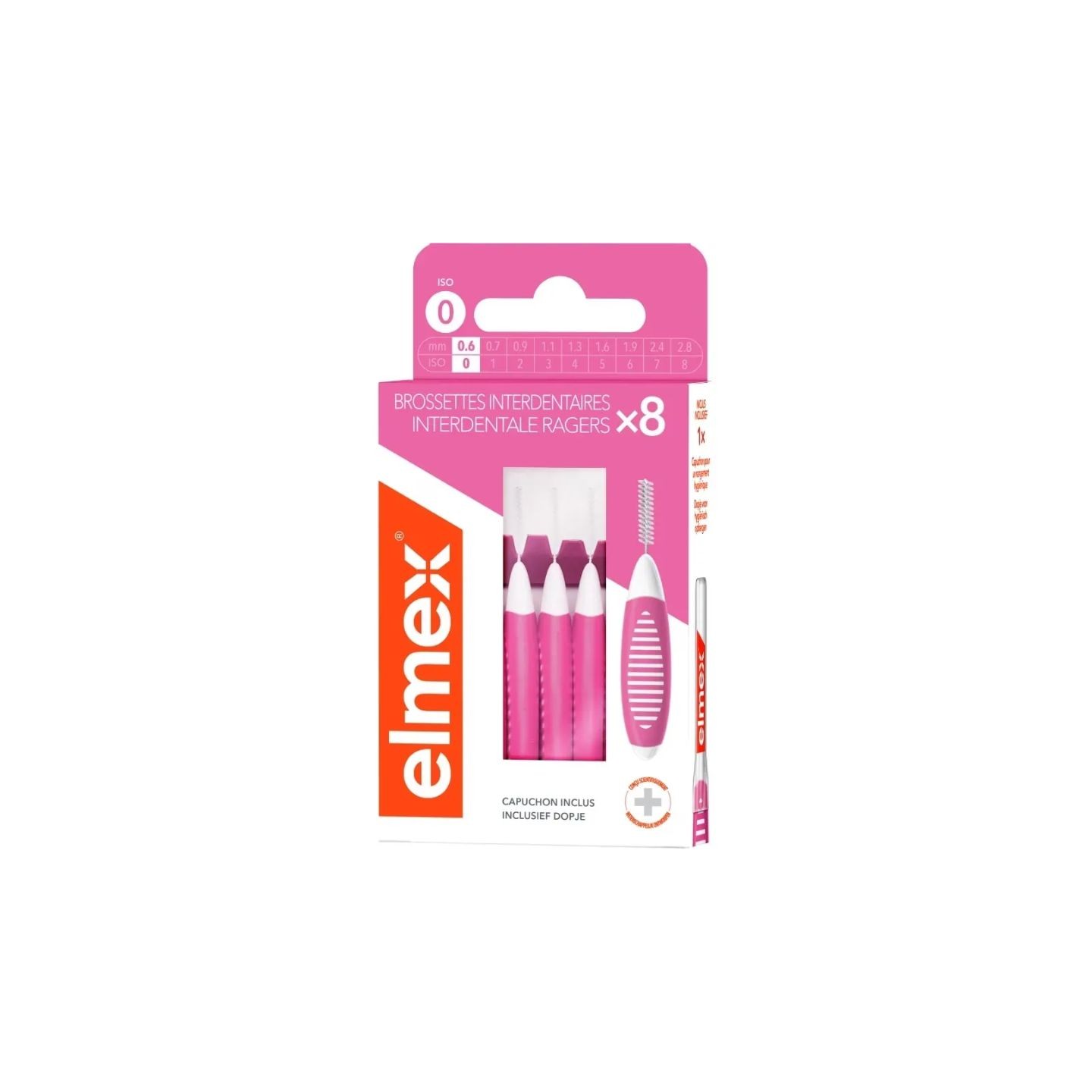 Elmex Brossettes interdentaires 0.6mm - 8 unités