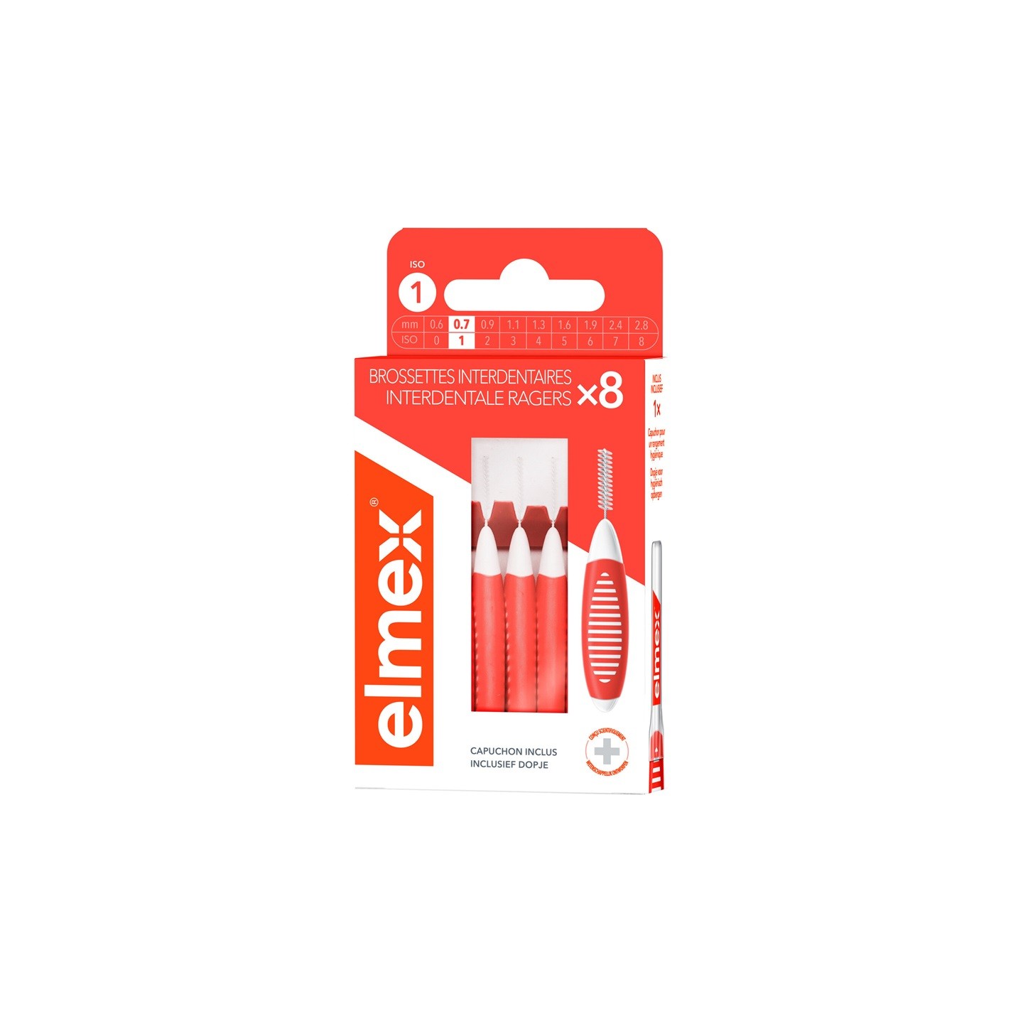 Elmex Brossettes interdentaires 0.7mm - 8 unités