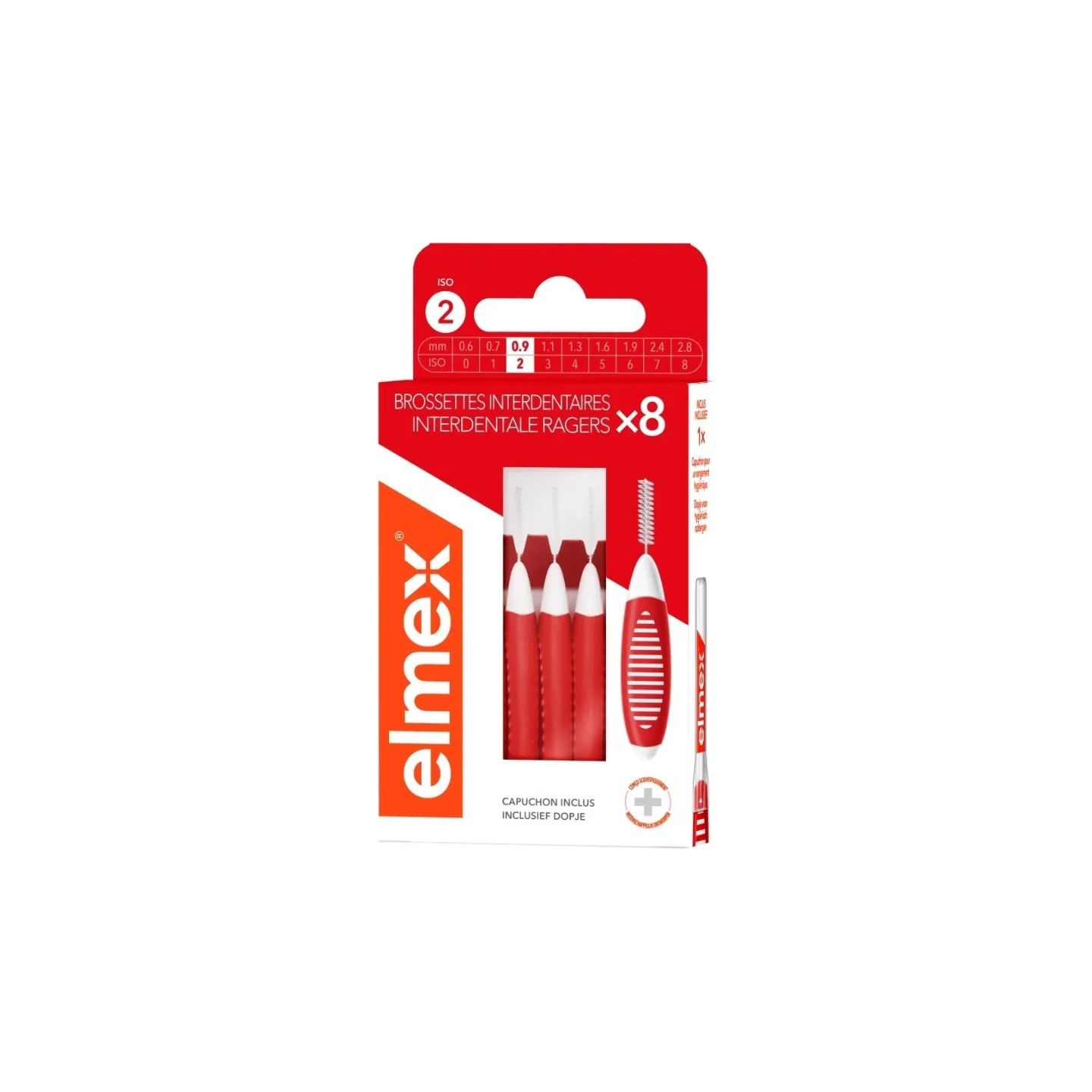 Elmex Brossettes interdentaires 0.9mm - 8 unités