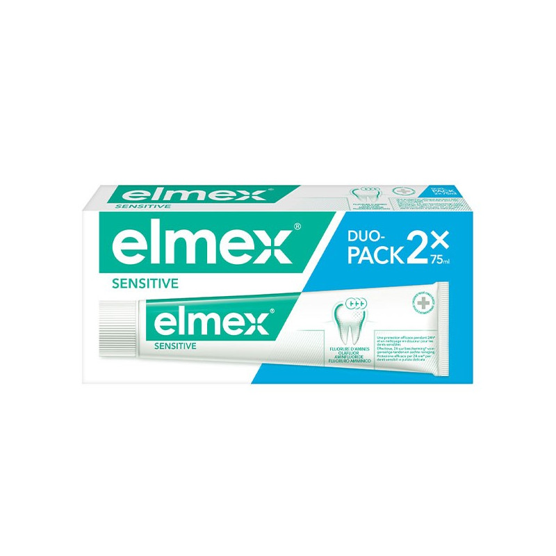 Elmex Sensitive Dentifrice Duo Pack 2x75ml