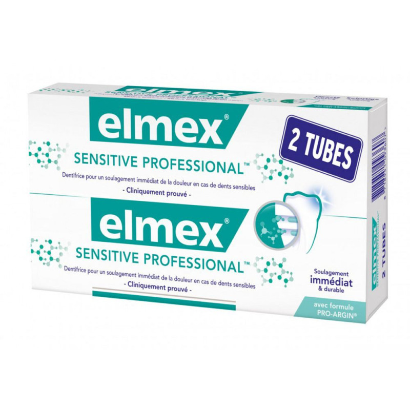Elmex Sensitive Professional Dentifrice DUO - 2 x 75 ml
