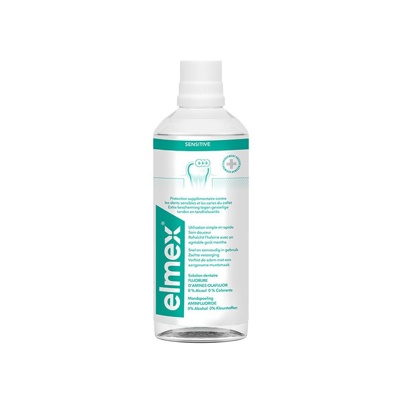 Elmex Sensitive Solution Dentaire Sans Alcool 400ml