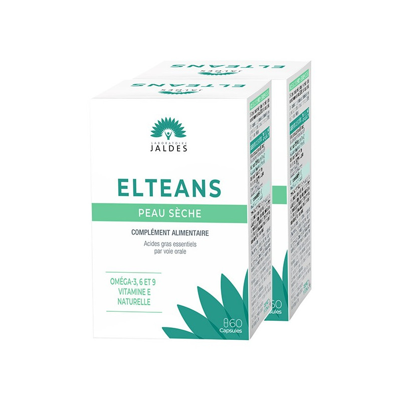 JALDES ELTEANS NUTRITION DE LA PEAU 2X60 CAPSULES