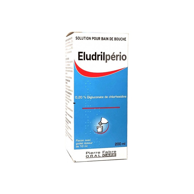 Pharmacie Bastille - Eludrilpério 0,2% bain bouche 200ml
