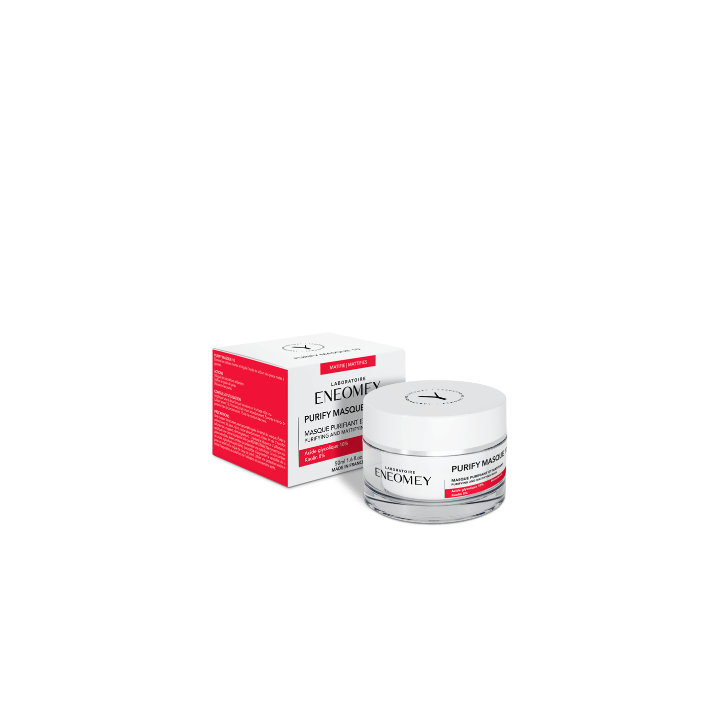 Eneomey Purify masque 10 purifiant et matifiant - 50ml