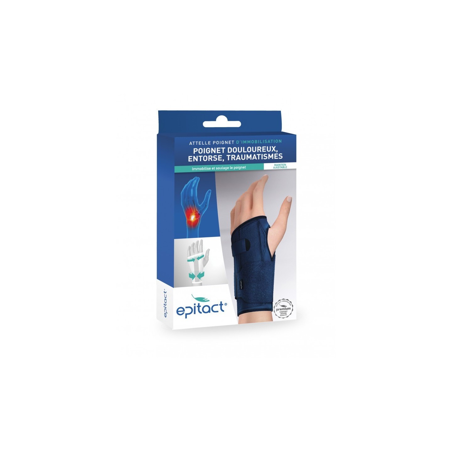 Epitact Attelle poignet d'immobilisation - Taille M