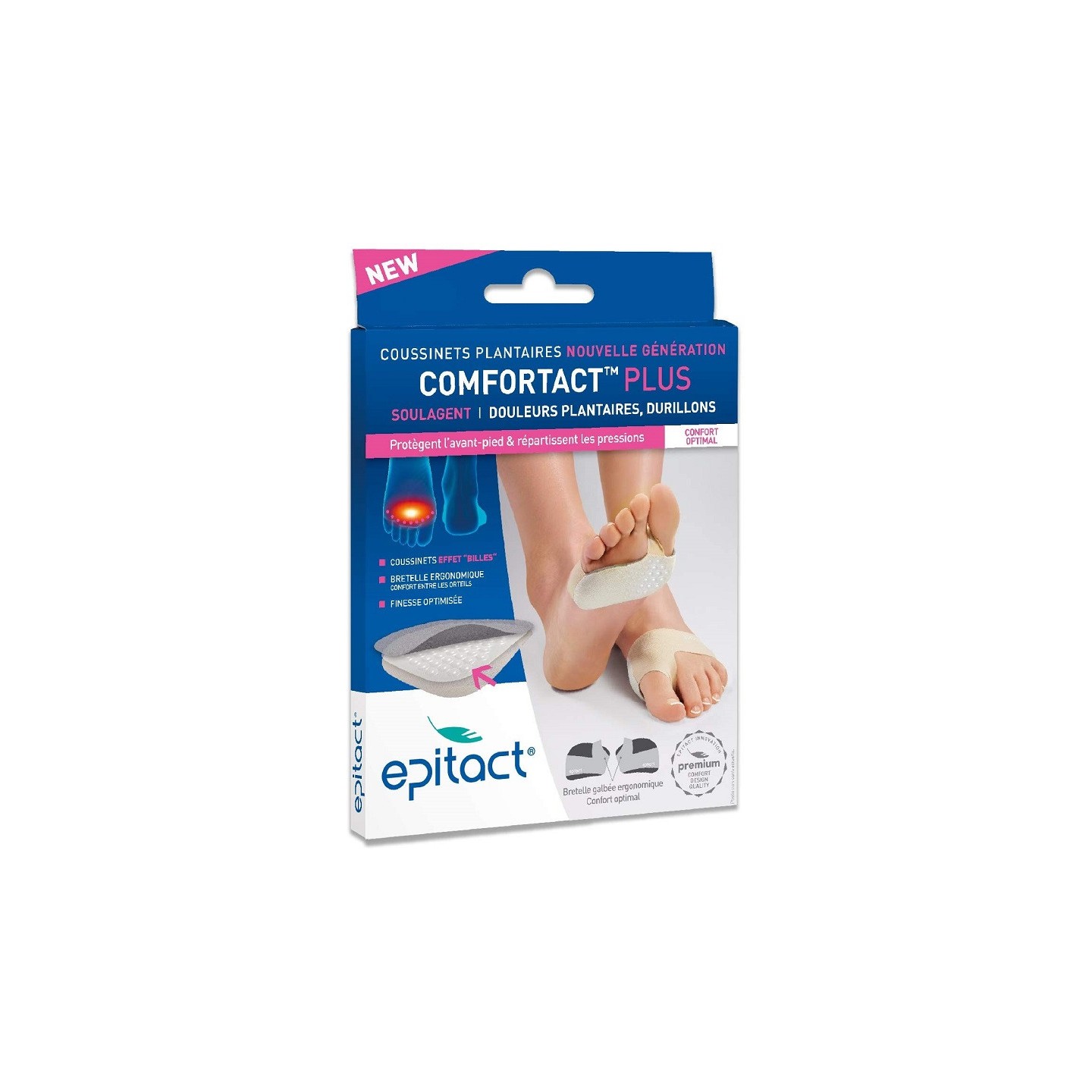 Epitact Comfortact Plus Coussinets plantaires - Taille L