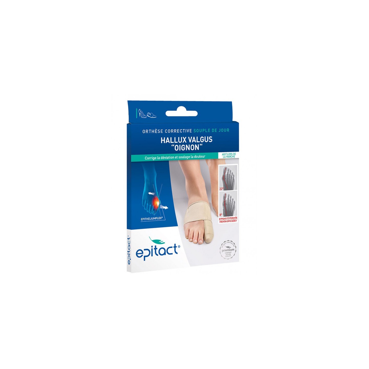 Epitact Orthèse corrective Hallux Valgus jour - Taille M