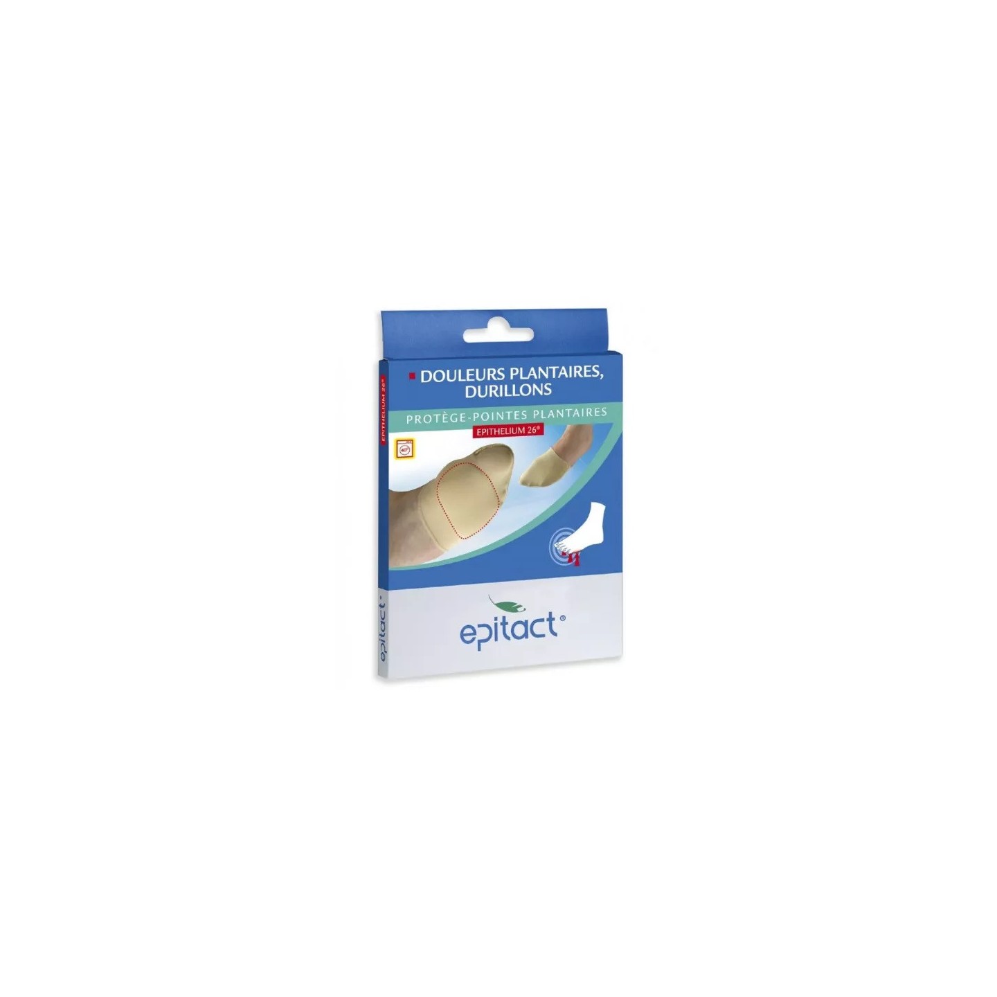Epitact Protège pointes plantaires Epithélium 26 - Taille S - 1 paire