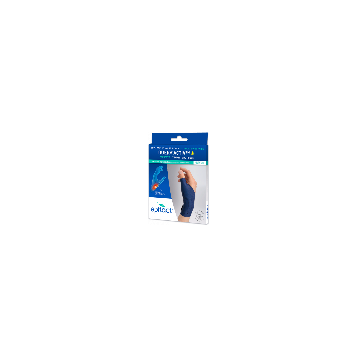 Epitact Querv'activ Orthèse de poignet souple d’activité gauche - Taille S