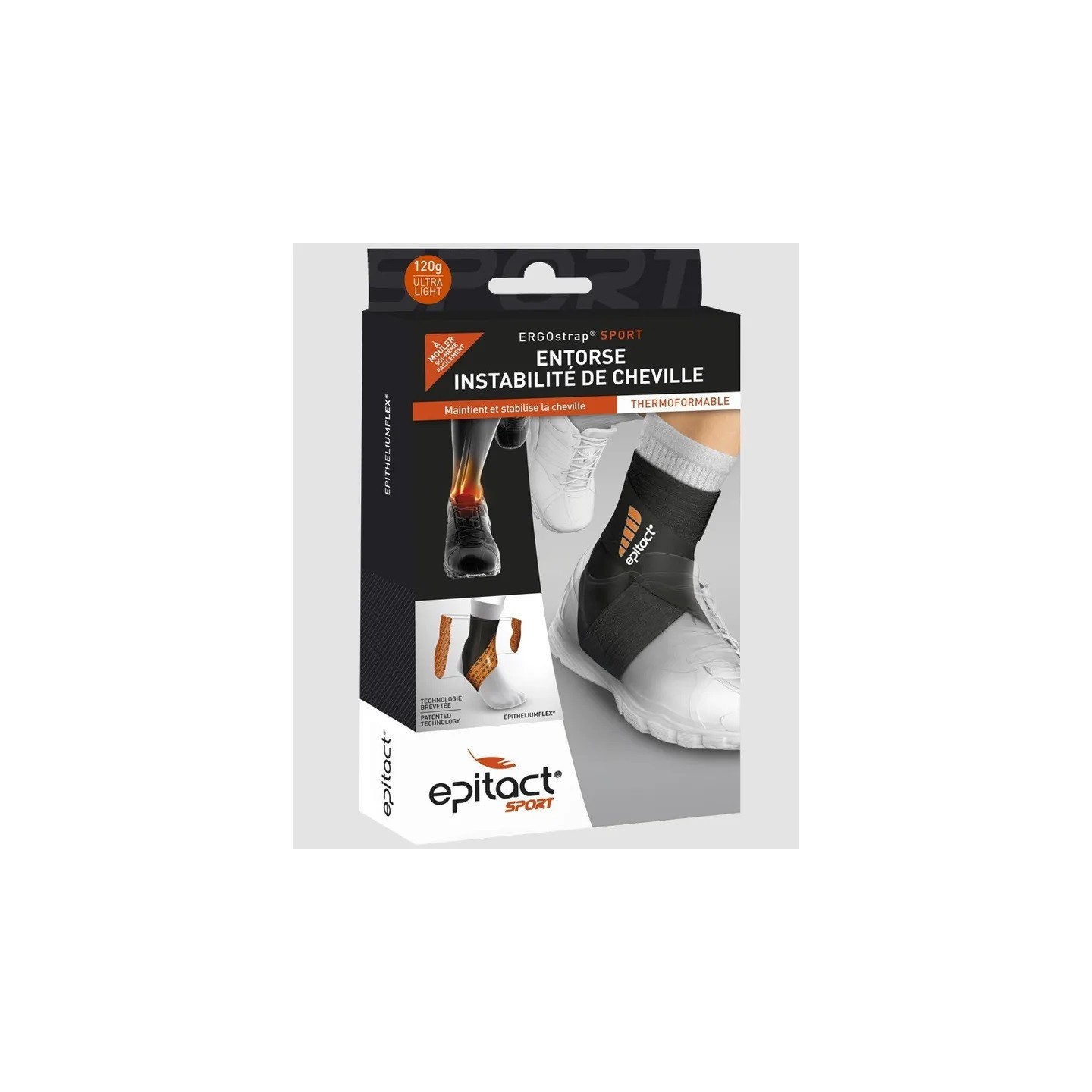 Epitact Sport Chevillère ErgoStrap Sport - Taille M