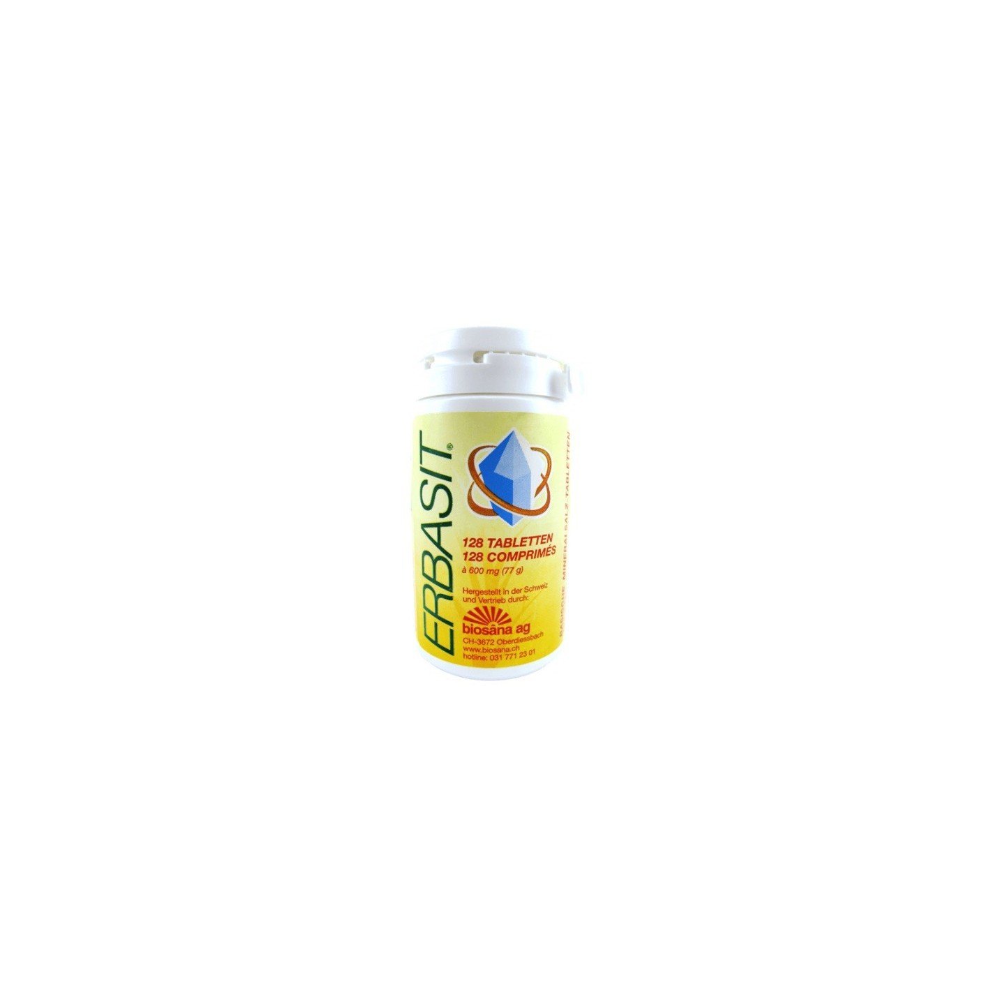 Erbasit 128 cp sans lactose Phytoceutic